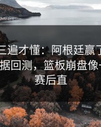回放看三遍才懂：阿根廷赢了但不踏实，数据回测，篮板崩盘像一根刺，赛后直